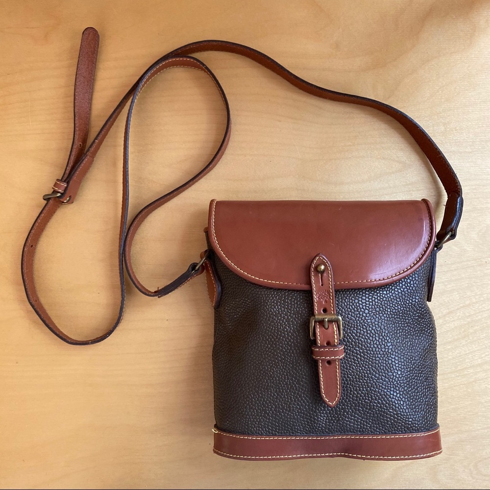 Mulberry Vintage Leather Bucket Crossbody